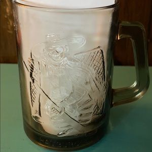 Hamburglar playing hockey